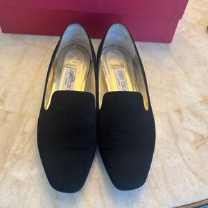 Jimmy Choo Classic Black Loafers EU40